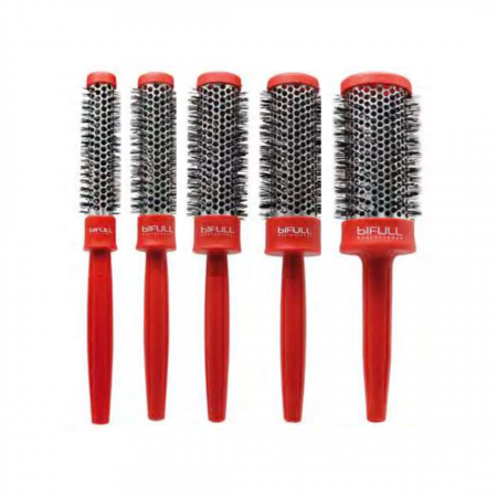 Cadouri femei - set-5-perii-termice-pentru-par-red-love-bifull-17-23-28-32-43mm-visuel-coafura-frizerie-perii-profesionale-par-aparatura-coafura-visuel-beauty-shop-produse-profesionale-de-infrumusetare-dotari-saloane-infrumusetare