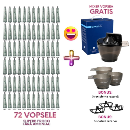Produse Noi - set-72-vopsele-par-superb-proco-plus-mixer-gratis