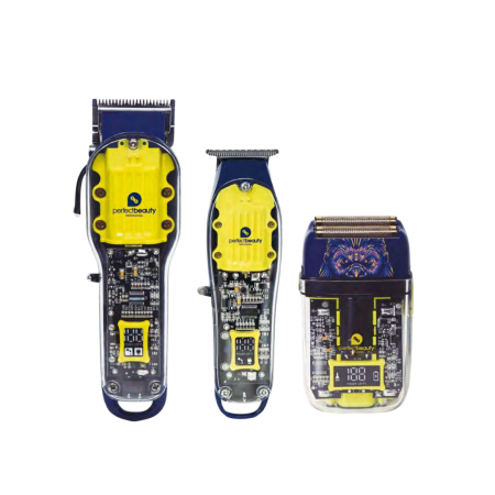 Shaver profesional - set-combo-masina-de-tuns-masina-de-contur-shaver-yellow-power-barber-frizerie-shavere-accesorii-coafura-visuel-beauty-shop-produse-profesionale-de-infrumusetare-dotari-saloane-infrumusetare
