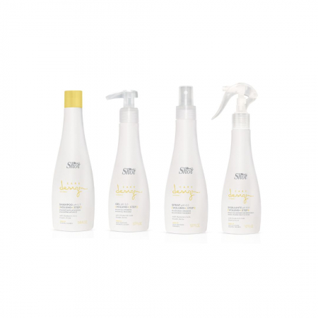 Sampoane pentru volum profesionale - Set COMPLET - VOLUME Shot - tratament pentru păr cu mai mult VOLUM (șampon 250 ml + gel 150 ml + spray 150 ml + sigilat 150 ml)