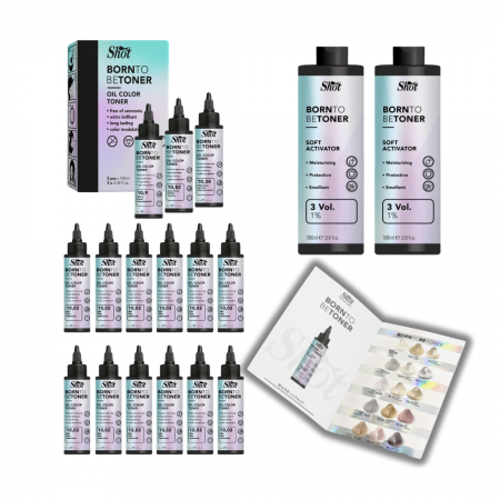 Set complet 15 tonere BTB SHOT + 2 oxidanti GRATIS + nuantier GRATIS