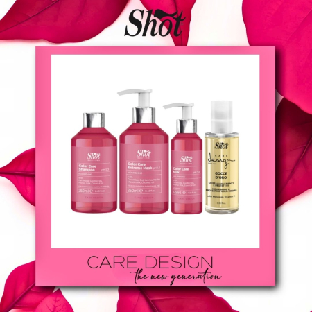 Sampoane pentru par vopsit profesionale - Set mic ingrijire par vopsit COLOR CARE - Shot - NEW EDITION