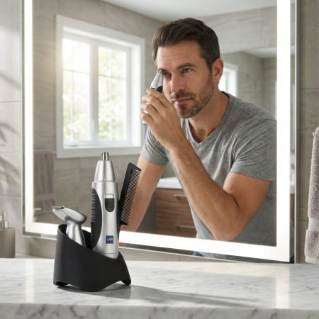 Aparat pentru tuns parul din nas si urechi - set-tuns-par-boarder-ingrijire-barber-frizerie-masini-tuns-parul-nas-urechi-visuel-beauty-shop-produse-profesionale-de-infrumusetare-dotari-saloane-infrumusetare