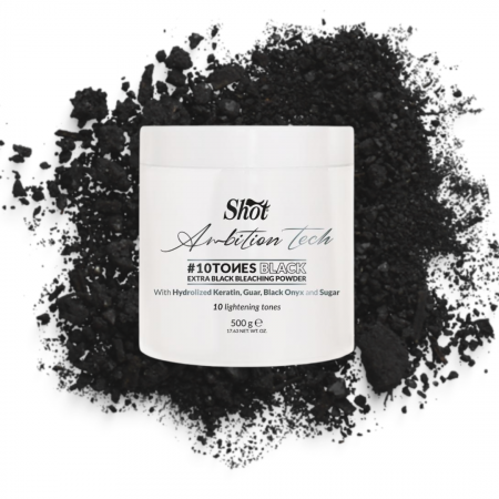Decolorant de par profesional - shot-pudra-decoloranta-10-tonuri-neagra-500-ml-visuel-beauty-shop-produse-profesionale-de-infrumusetare-dotari-saloane-infrumusetare