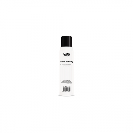 Fixativ profesional - Spray fixativ ecologic NO GAS cu KERATINA - SUPER STRONG - SHOT - 100 ml