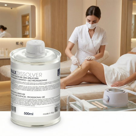 Produse pentru epilare profesionale - Solvent indepartare ceara de epilat - Labor Pro - 500ml