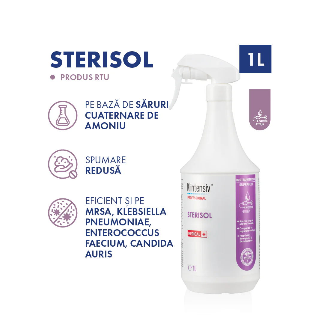 Dezinfectanti profesionali - dezinfectant-suprafete-instrumentar-aeroflora-1l-sterisol-dezinfectanti-curatenie-igiena-visuel-beauty-expert-saloane-infrumusetare