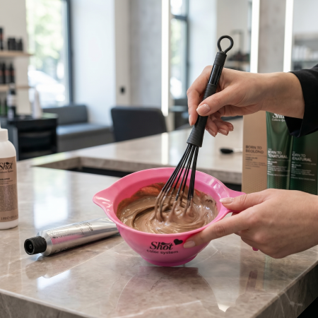 Pensule de vopsit parul - Tel amestec vopsea de par - din plastic