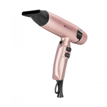 Uscatoare de par profesionale - uscator-pentru-par-hybrid-gamma-piu-gold-rose-visuel-beauty-shop-produse-profesionale-de-infrumusetare-dotari-saloane-infrumusetare