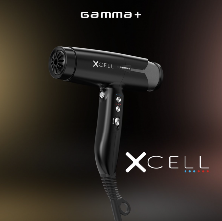 Produse profesionale pentru par - xcel-uscator-de-par-ultra-usor-cu-motor-digital-gamma-piu-coafura-frizerie-visuel-produse-profesionale-salon-infrumusetare