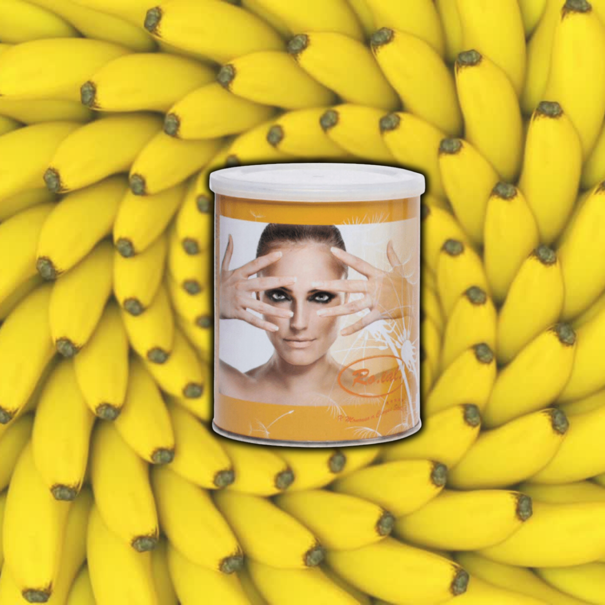 Ceara de epilat liposolubila ROIAL 800 ml - Banana Banana