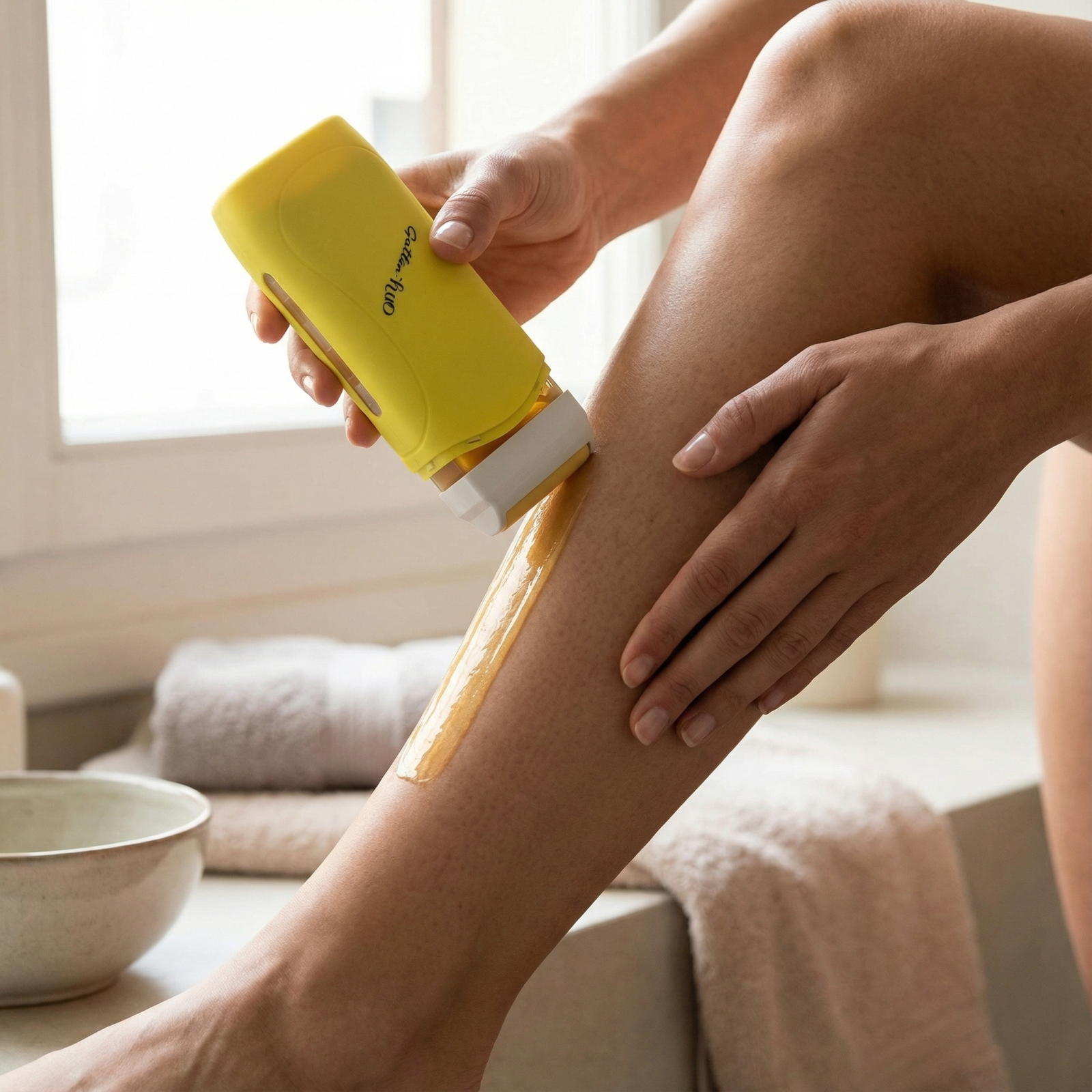 Incalzitor ceara pentru epilat - mono GETTIN  FLUO Galben neon