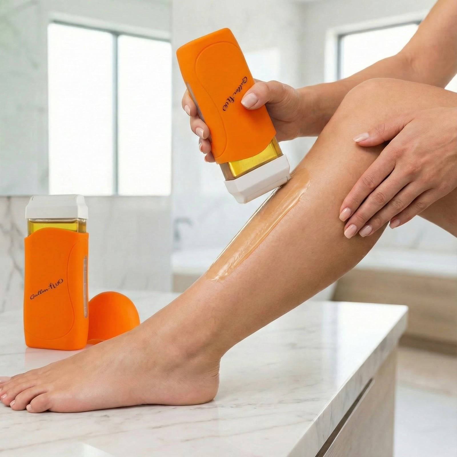 Incalzitor ceara pentru epilat - mono GETTIN  FLUO Portocaliu neon