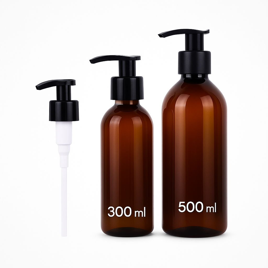Pompa dozatoare pentru flacoane de 300 500 ml ,   pentru sampon sau balsam