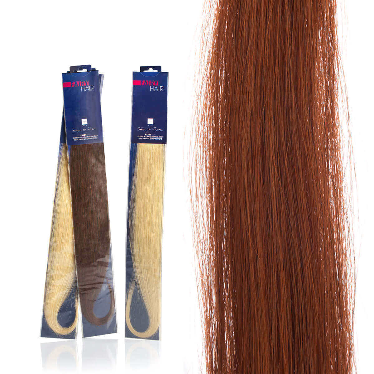Extensii par natural - extensii cu keratina - lungime 50 cm blond foarte deschis - nuanța 10/0