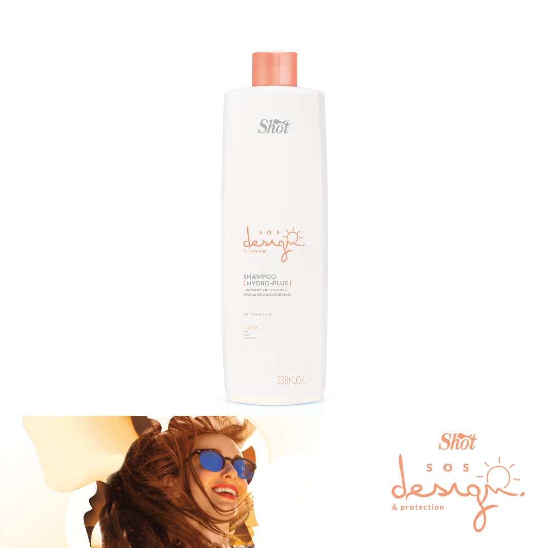 SHOT - Sampon par pentru hidratare si protectie termica HYDRO PLUS - 1L 1000 ml (1L)