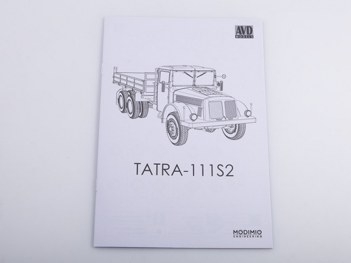 Kit macheta basculanta Tatra 111-S2, scara 1:43 [10]