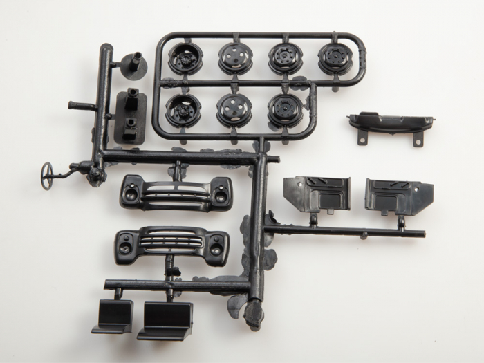 Kit macheta camion Zil 130V1 cu semiremorca ODAZ-385, scara 1:43 [10]