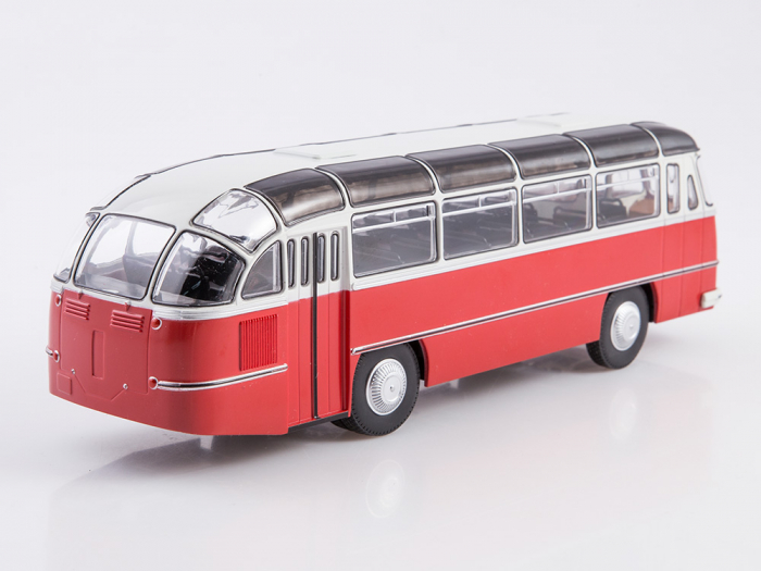 Macheta autobuz LAZ-695 cu revista, scara 1:43 [3]
