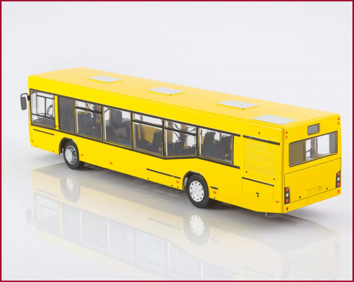 Macheta autobuz MAZ-103 cu revista, scara 1:43 [2]