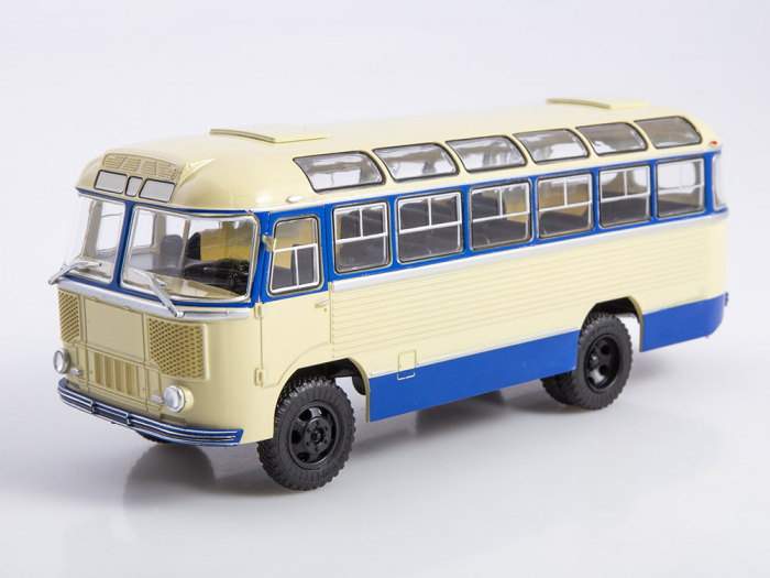 Macheta autobuz PAZ-652 cu revista, scara 1:43 [2]
