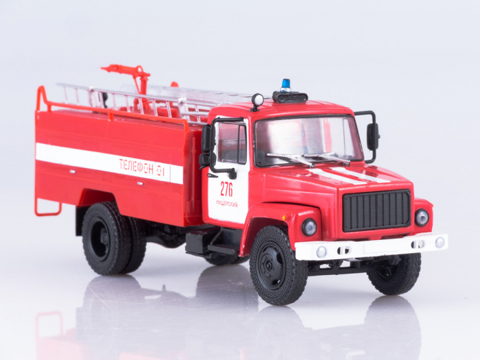 Macheta autospeciala de pompieri AC30 pe sasiu GAZ 3307, scara 1:43 [5]