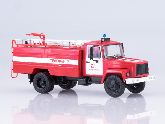 Macheta autospeciala de pompieri AC30 pe sasiu GAZ 3307, scara 1:43 [4]
