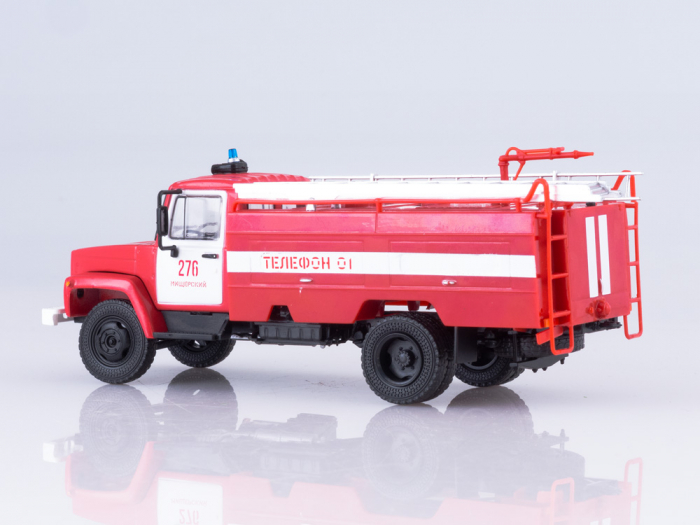 Macheta autospeciala de pompieri AC30 pe sasiu GAZ 3307, scara 1:43 [2]