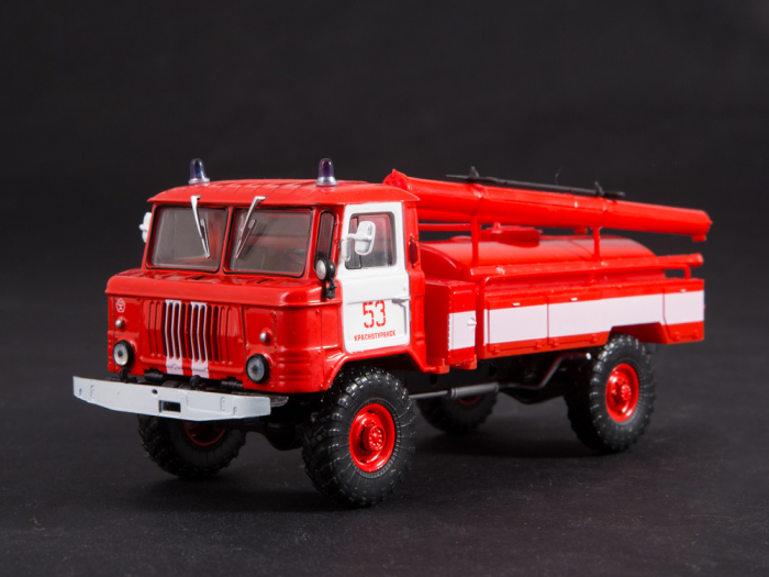 Macheta autospeciala de pompieri AC30 pe sasiu GAZ 66, scara 1:43 [3]