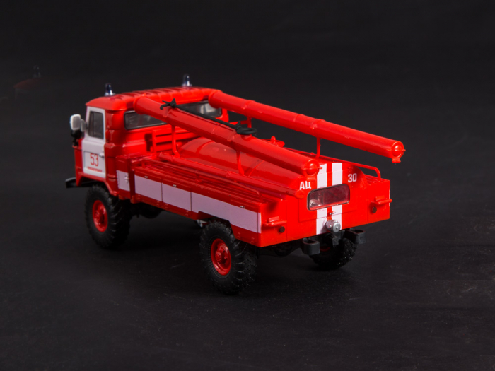 Macheta autospeciala de pompieri AC30 pe sasiu GAZ 66, scara 1:43 [6]