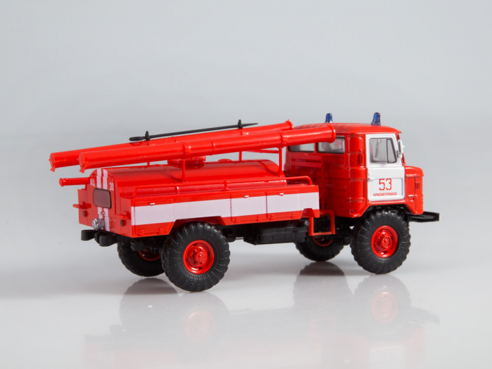 Macheta autospeciala de pompieri AC30 pe sasiu GAZ 66, scara 1:43 [2]