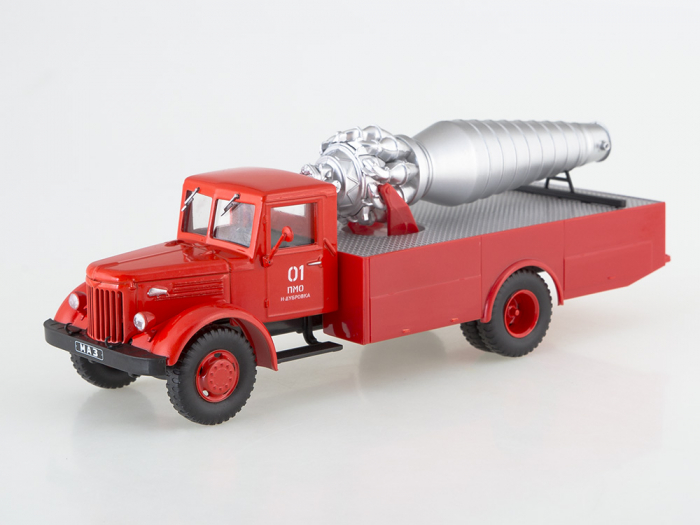 Macheta autospeciala de pompieri AGVT-200 pe sasiu Maz 200, scara 1:43 [6]