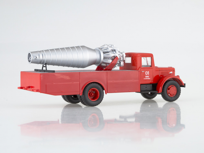 Macheta autospeciala de pompieri AGVT-200 pe sasiu Maz 200, scara 1:43 [3]