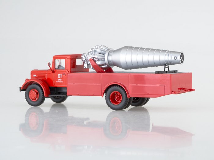 Macheta autospeciala de pompieri AGVT-200 pe sasiu Maz 200, scara 1:43 [2]