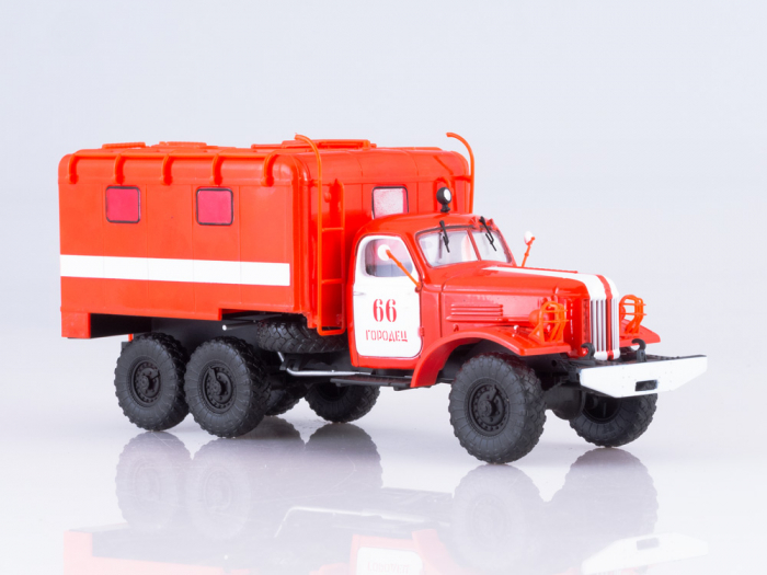 Macheta autospeciala de pompieri AR2 pe sasiu Zil 157, scara 1:43 [4]