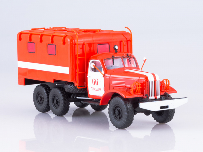 Macheta autospeciala de pompieri AR2 pe sasiu Zil 157, scara 1:43 [5]