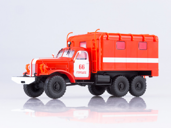 Macheta autospeciala de pompieri AR2 pe sasiu Zil 157, scara 1:43 [6]