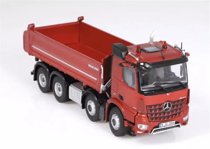 Macheta basculanta Meiller pe sasiu Mercedes Arocs 8x4, scara 1:50 [2]