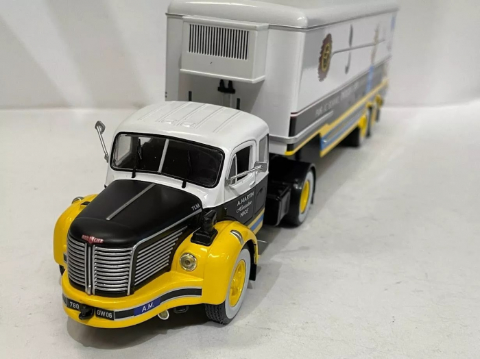Macheta camion Berliet TLR 10M cu semiremorca frigorifica, scara 1:43 [2]