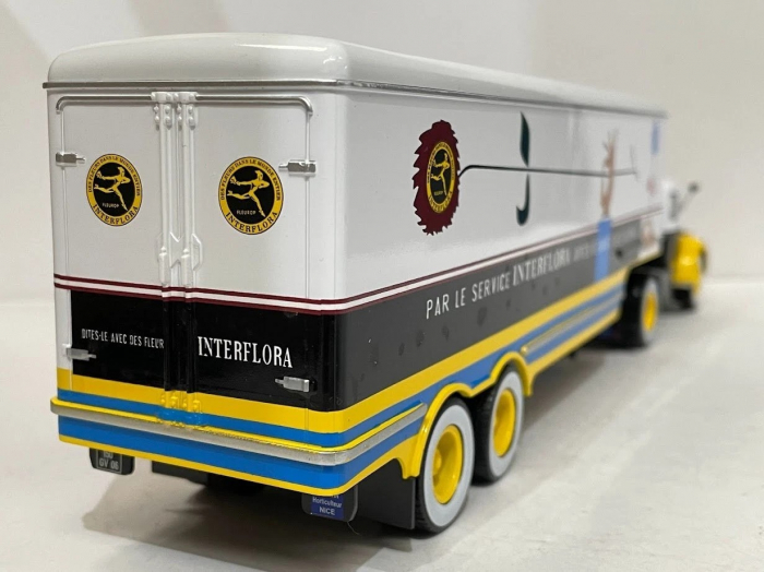 Macheta camion Berliet TLR 10M cu semiremorca frigorifica, scara 1:43 [3]