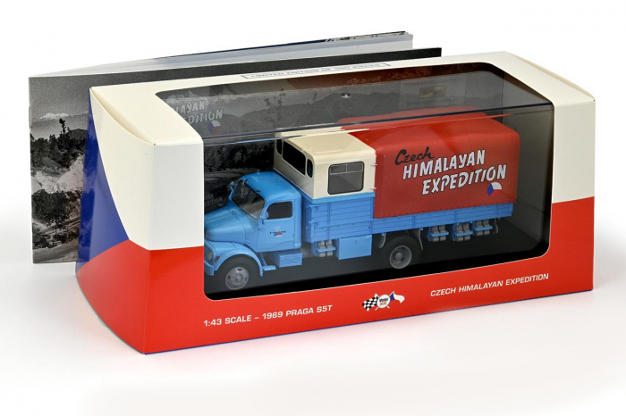 Macheta camion Praga S5T, expeditia cehoslovaca din Himalaya, scara 1:43 [2]