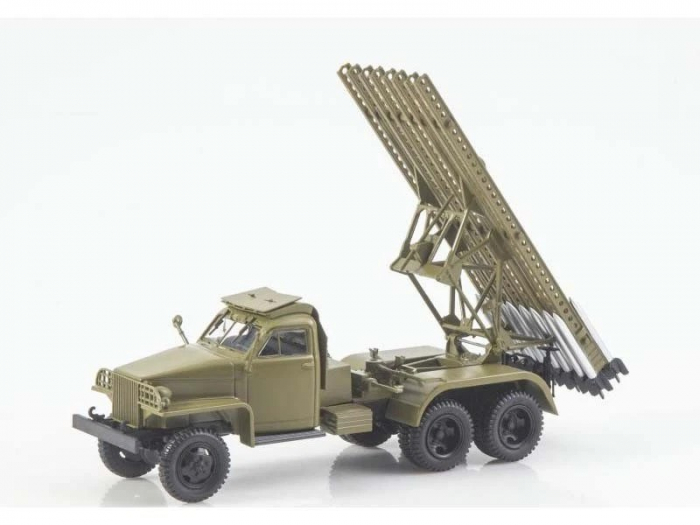 Macheta camion Studebaker cu lansator de rachete BM-13  Katiusa, scara 1:43 [2]