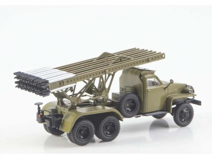 Macheta camion Studebaker cu lansator de rachete BM-13  Katiusa, scara 1:43 [4]