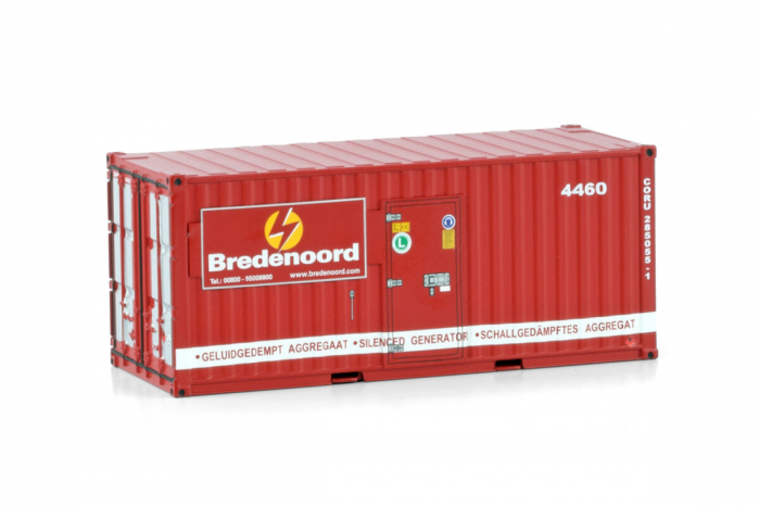 Macheta container grup electrogen, scara 1:50 [2]