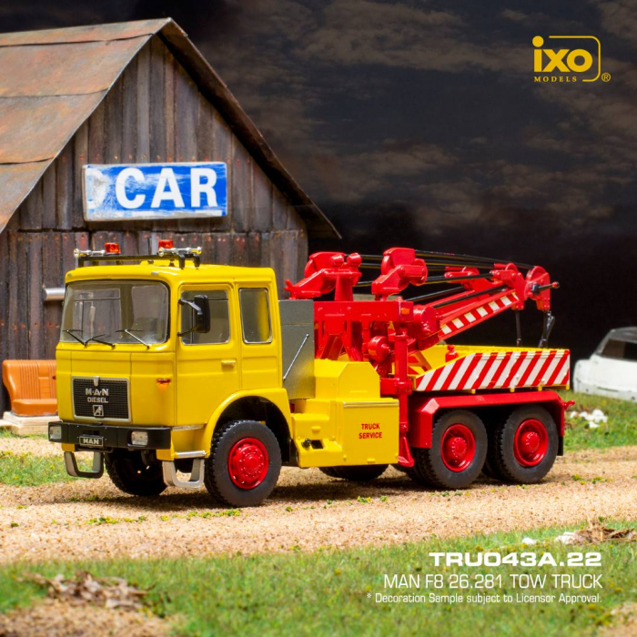 Macheta depanare MAN F8 26.281, scara 1:43 [3]