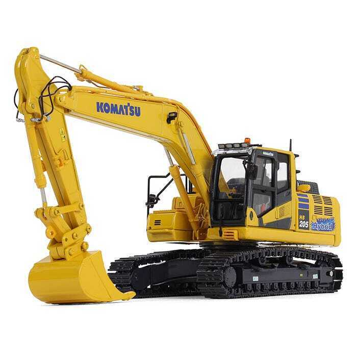 Macheta excavator Komatsu HB205 LC-3, scara 1:50 [3]