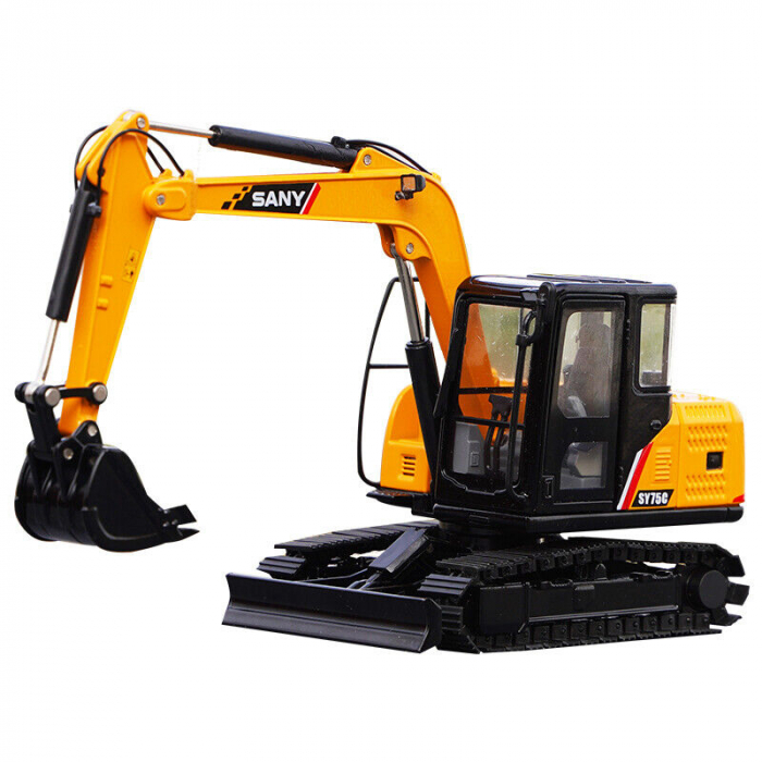 Macheta excavator midi Sany SY75C, scara 1:35 [2]