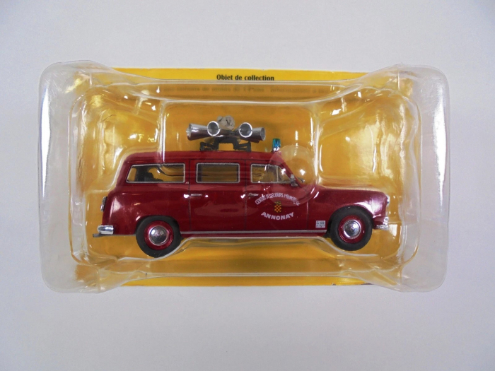 Macheta masina pompieri Peugeot 403 Break, scara 1:43 [4]