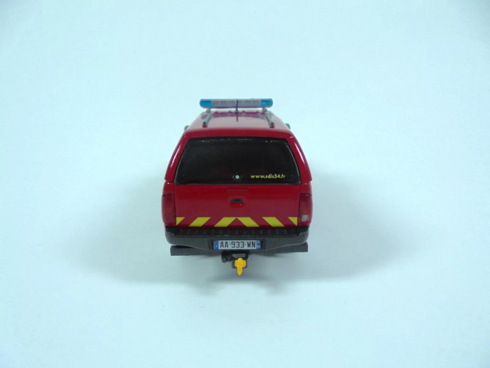 Macheta masina pompieri Toyota Hilux, scara 1:43 [3]