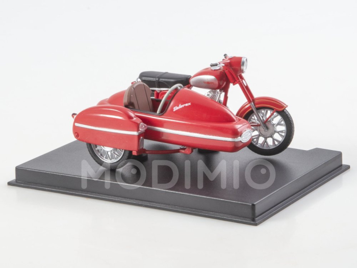 Macheta motocicleta cehoslovaca cu atas Java 350/360, scara 1:24 [2]